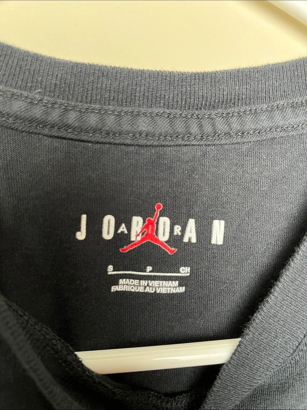 Jordan Black Short-Sleeve Tee with ZW Chest Logo